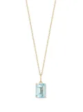 Mateo 14kt yellow gold topaz pendant necklace