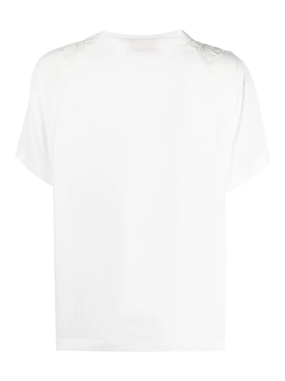 ERMANNO FIRENZE T-shirt met applicatie - Wit