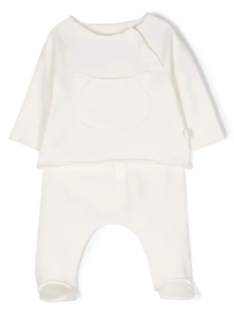 TEDDY & MINOU set de pantalones con aplique de gato