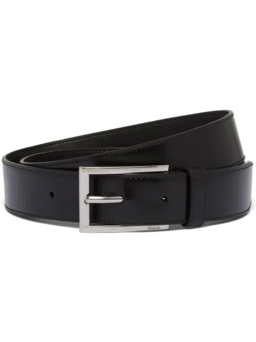 Ceinture en cuir à boucle - Prada - Modalova