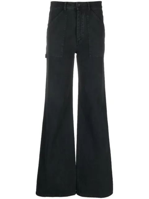 Nili Lotan mid-rise wide-leg trousers