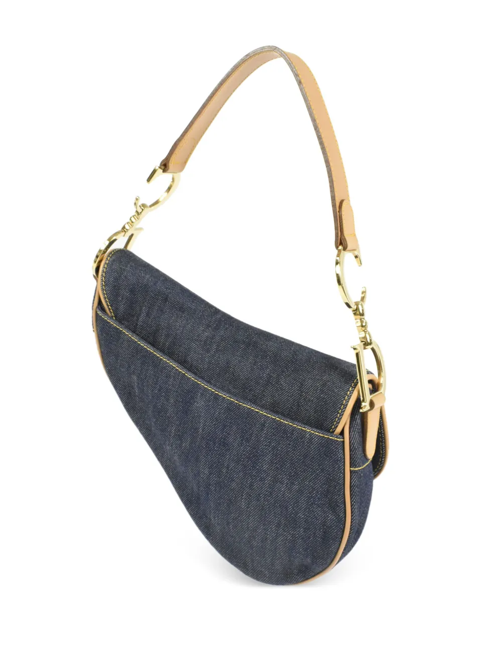 Christian Dior 2000 pre-owned Saddle tas - Blauw