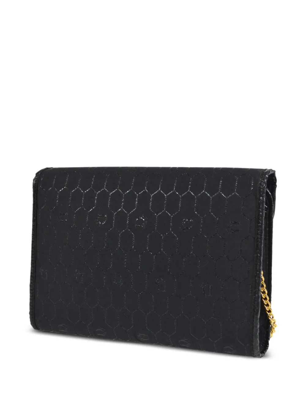 Christian Dior 1990-2000s pre-owned schoudertas met logoplakkaat - Zwart
