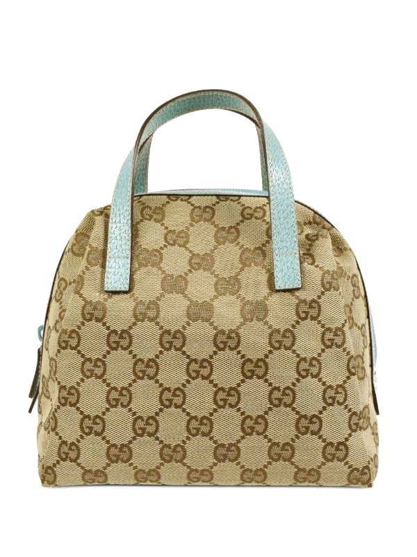 Gucci Pre-Owned 1990-2000s GG Monogram Zipped Handbag - Farfetch