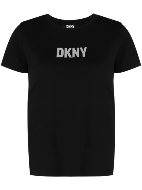 DKNY logo-reflective T-shirt