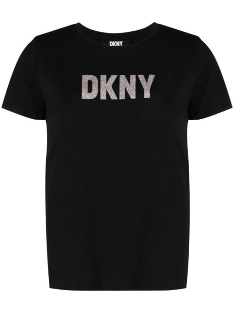 DKNY logo-stamp short-sleeve T-shirt 