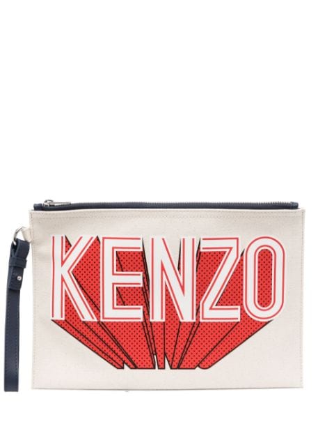 Kenzo Clutch met logoprint