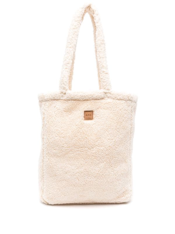 Balmain Fluffy Logo Tote Bag - Farfetch