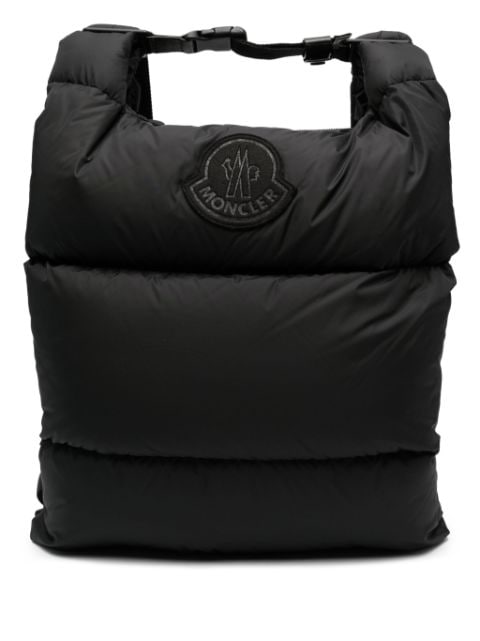 Moncler Legere logo-patch padded backpack