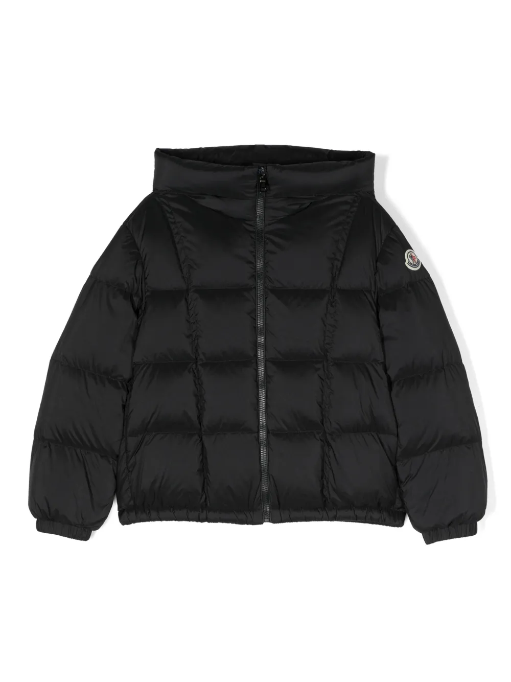 Girls black moncler clearance coat