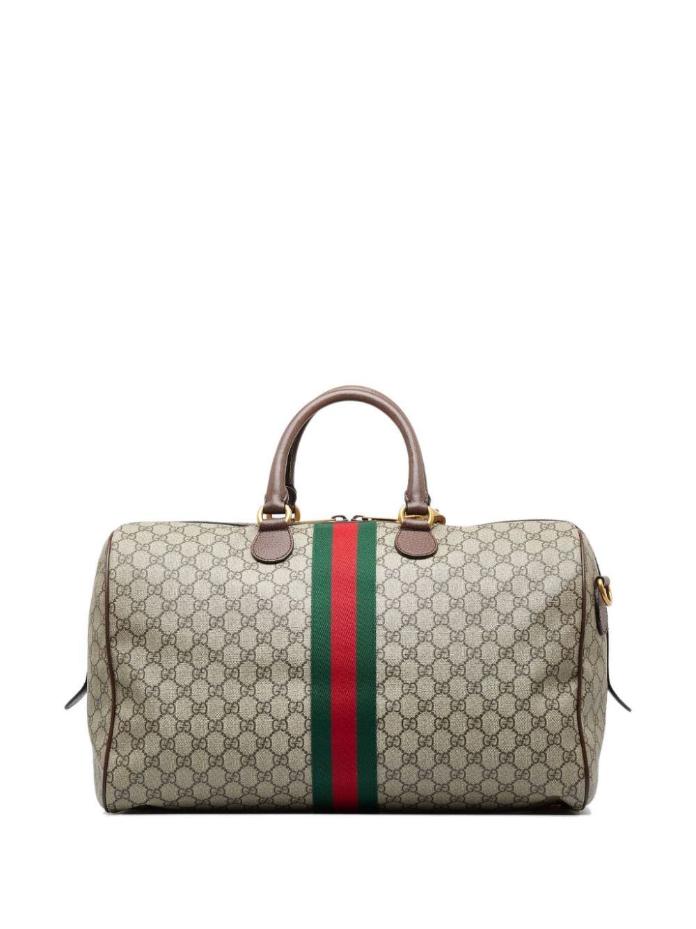 Gucci Pre-Owned GG Supreme Ophidia travel bag - Beige