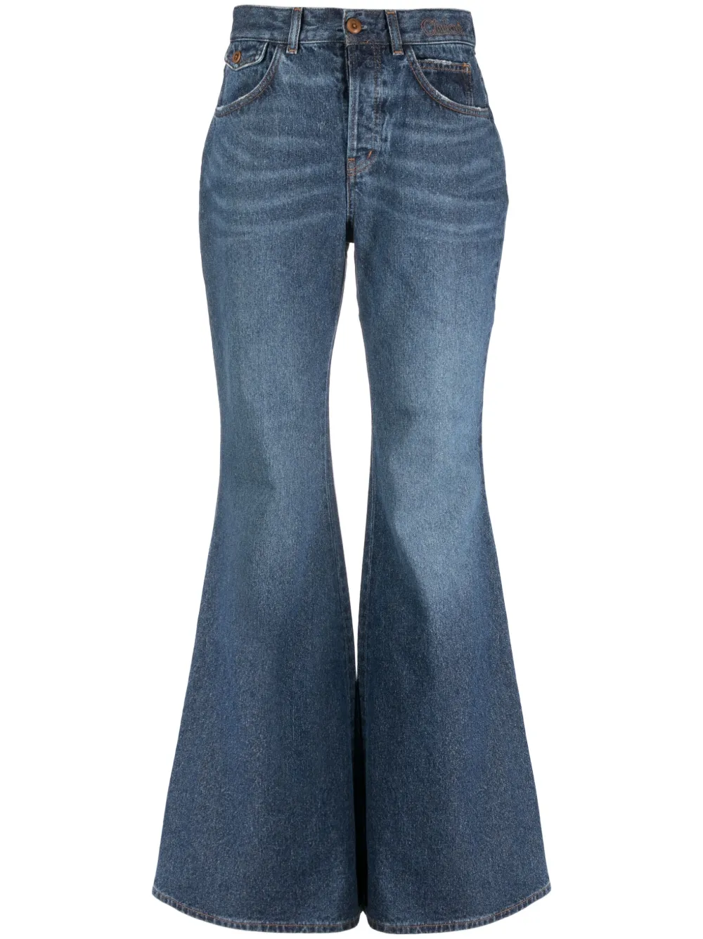 Chloé high-rise flared jeans | Blue | Image 1