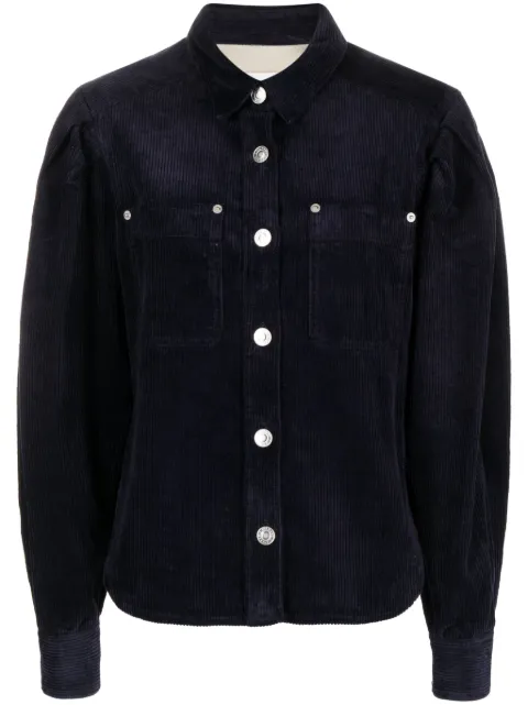 MARANT ÉTOILE button-up corduroy jacket