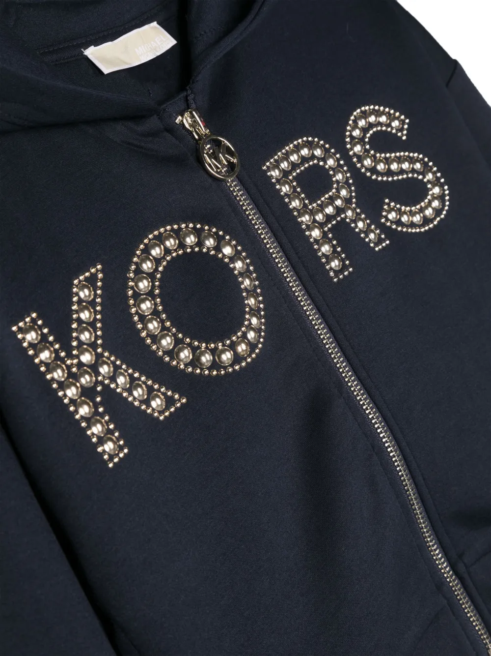 Michael Kors/ロゴガーメントダイコットン半袖パーカー MICHAEL KORS（マイケルコース）の「KORSロゴ ジップパーカ