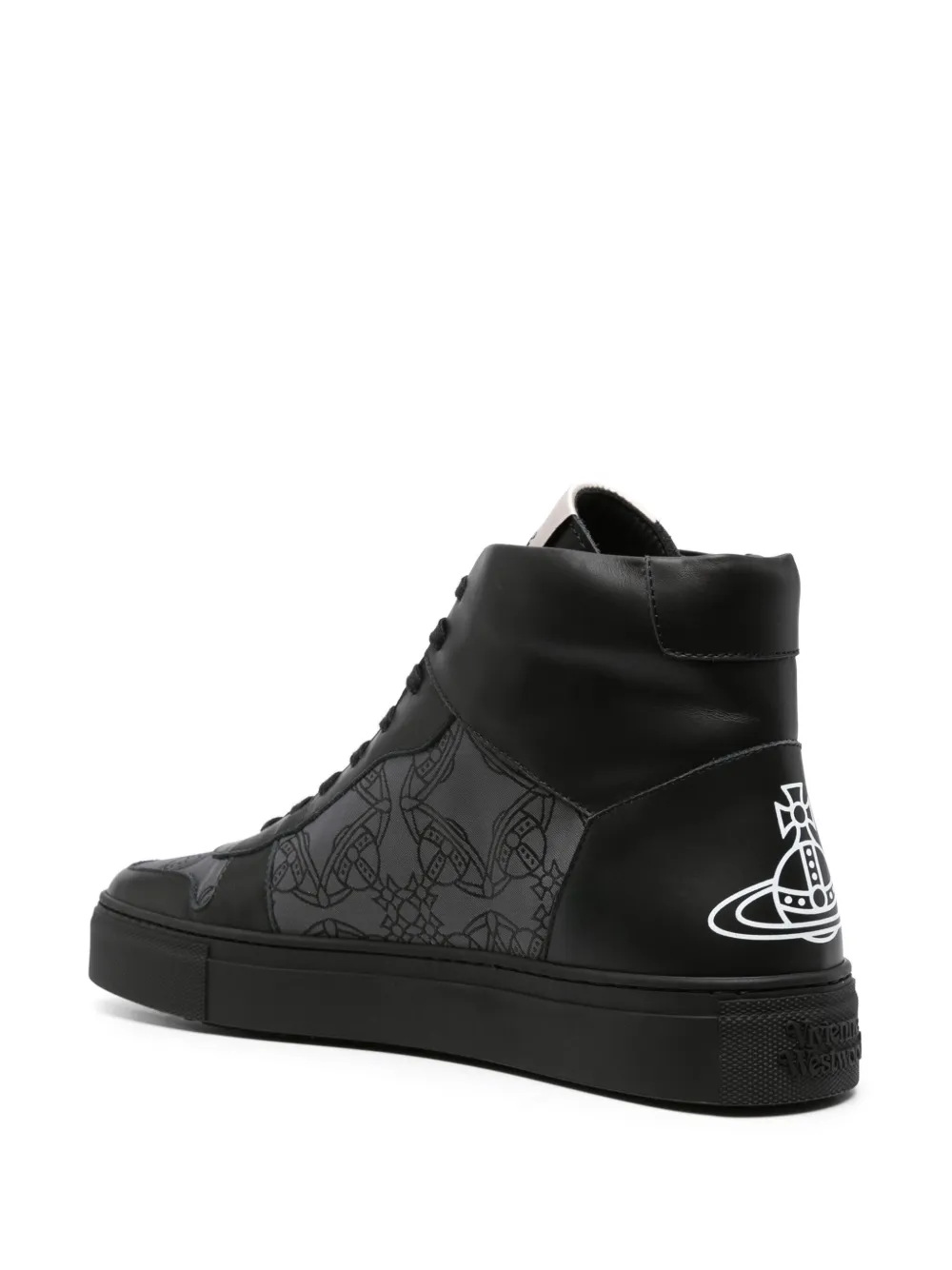 Vivienne Westwood Orb ハイカット スニーカー | ブラック | FARFETCH JP