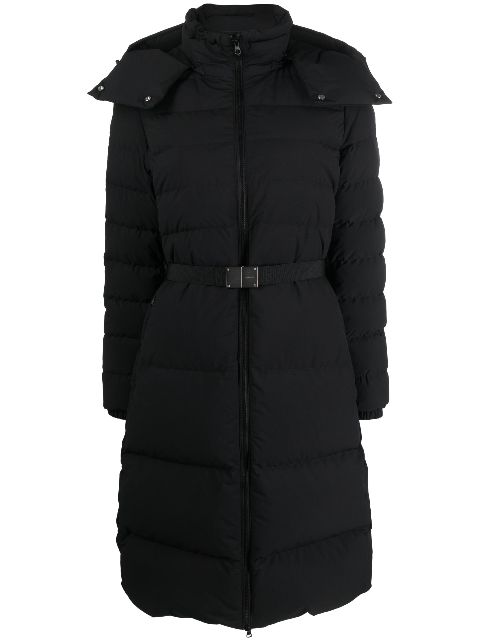 Cheap Burberry Burniston belted padded coat Women