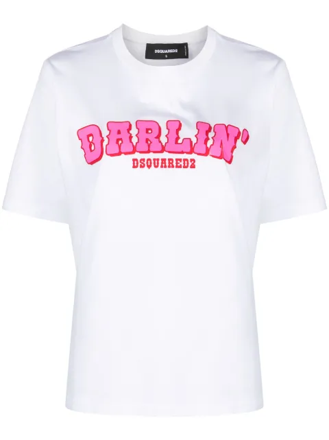 DSQUARED2 Darlin' Cool cotton T-shirt Women