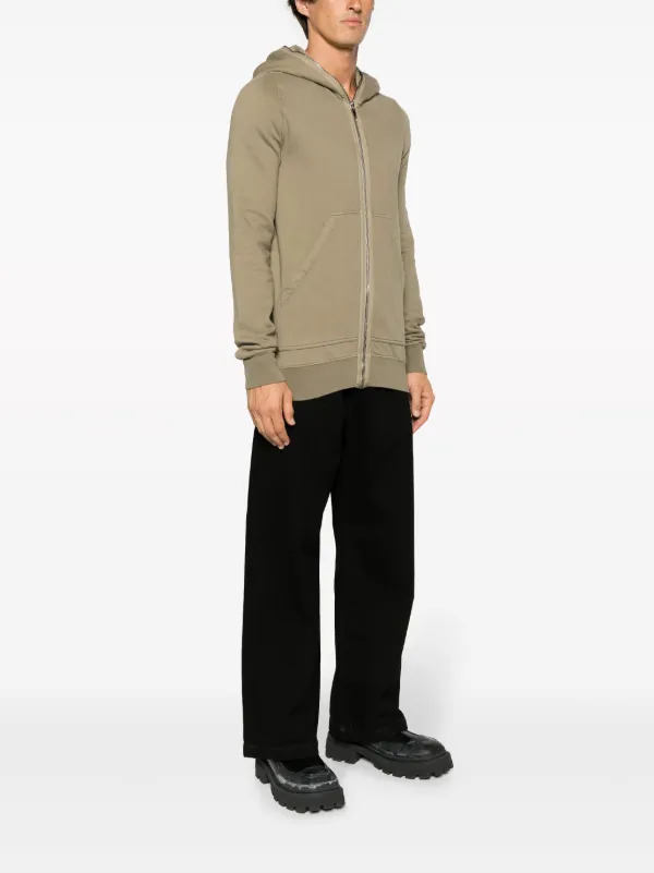 トップス Rick Owens DRKSHDW zip hoodie Rick Owens DRKSHDW zip-up Cotton Hoodie | Green | FARFETCH