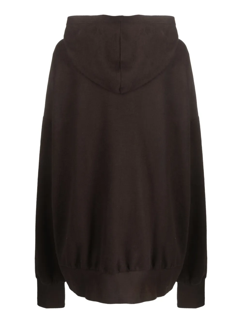 Barbara Bologna logo-embossed zip-up hoodie - Bruin