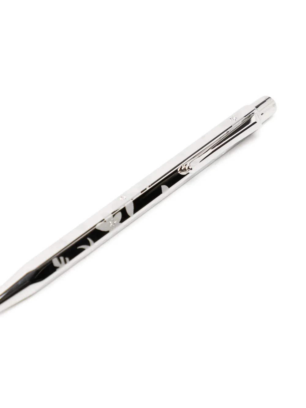 CARAN D'ACHE シルバー ペン CARAN d'ACHE カランダッシュ D'ACHEペンホルダー シルバー 0114