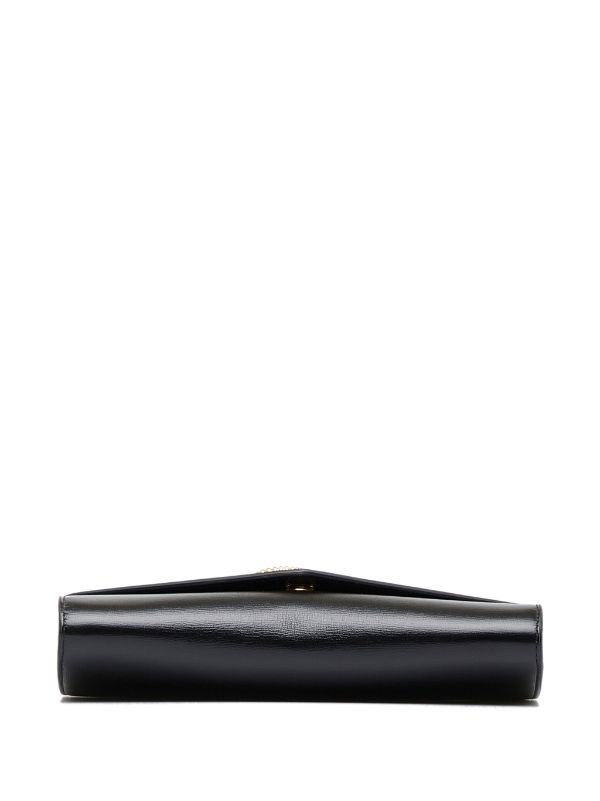 Gucci Small Broadway patent-leather Clutch Bag - Farfetch