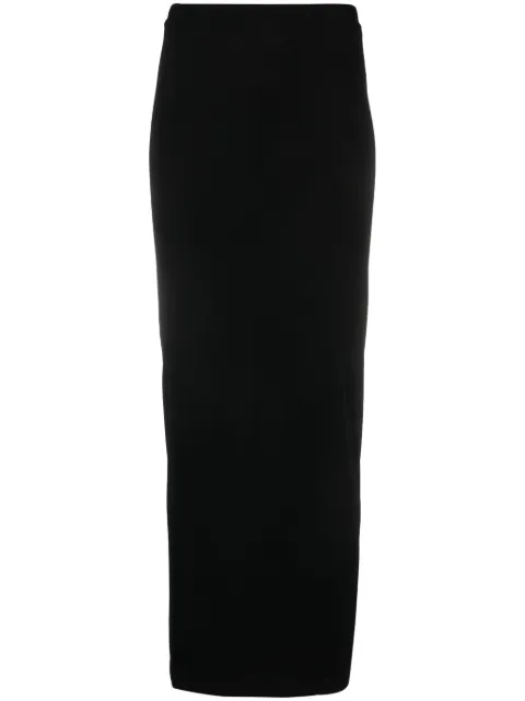 WARDROBE.NYC elasticated-waistband maxi skirt