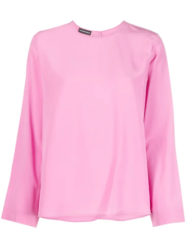 Emporio armani sales silk blouse