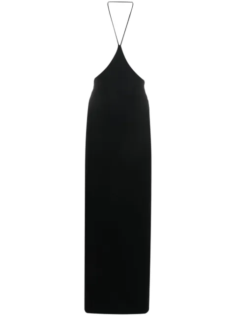 Alaïa cut-out detailing maxi dress 