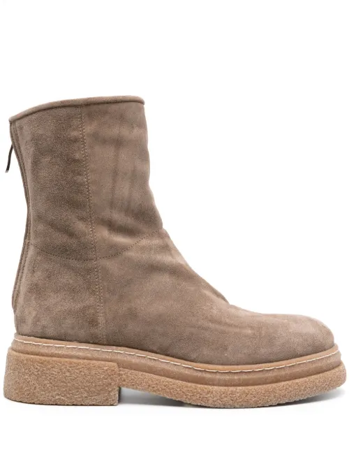 Bottines Gill en daim - Alberto Fasciani - Modalova