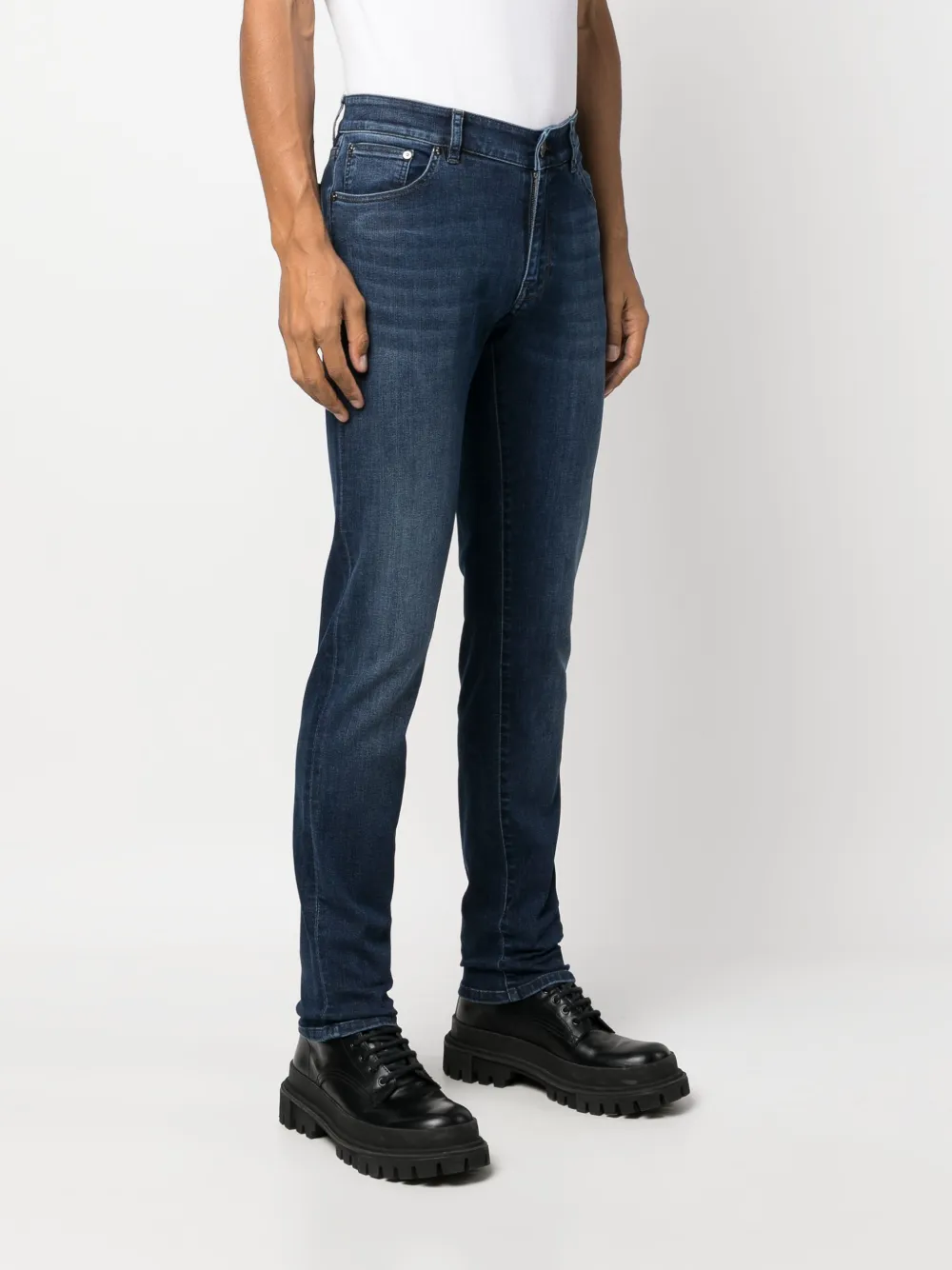 PT Torino Ausgeblichene Slim-Fit-Jeans | Jeans | Image 3