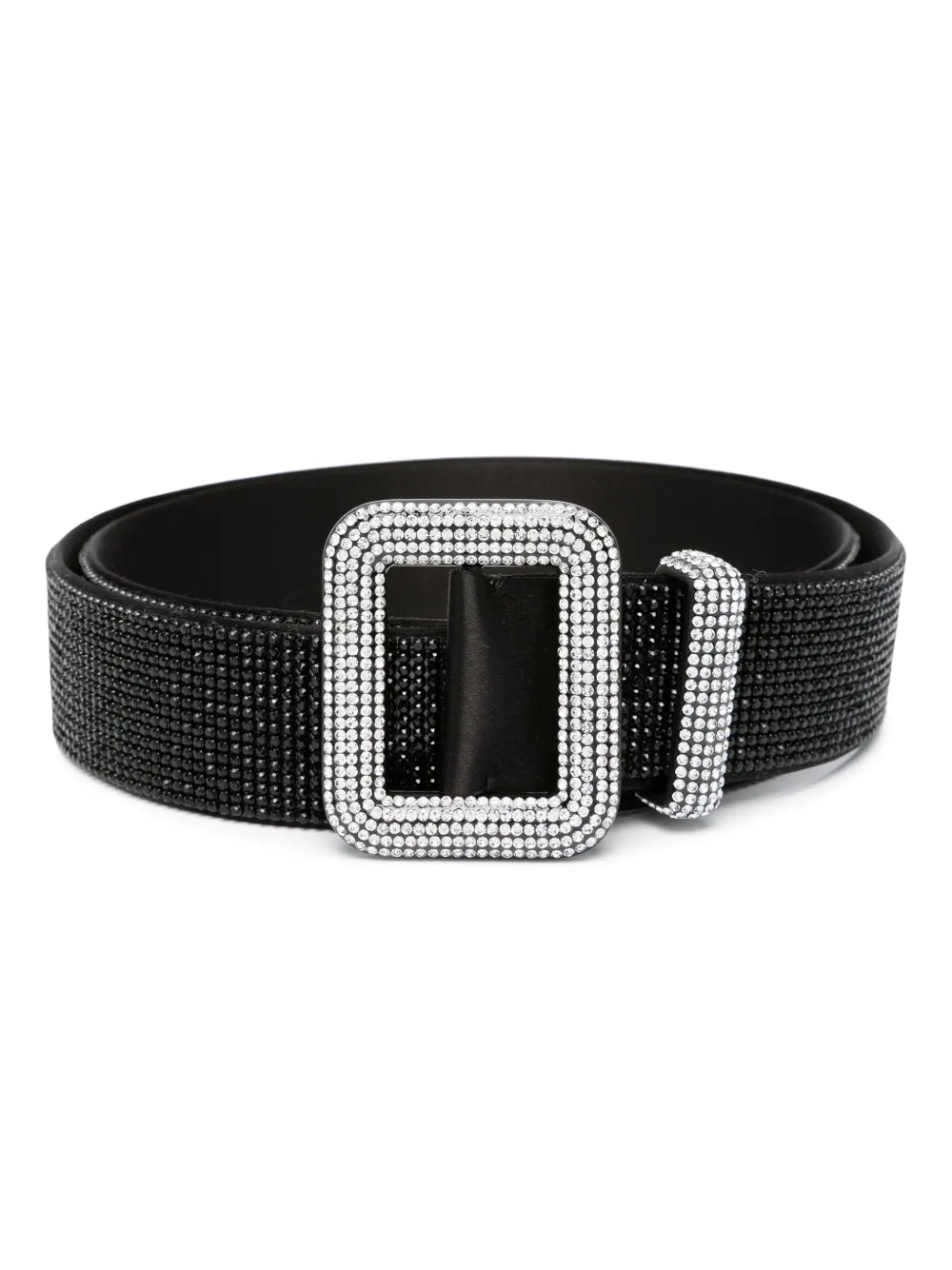 Benedetta Bruzziches Venus crystal-embellished belt - Nero