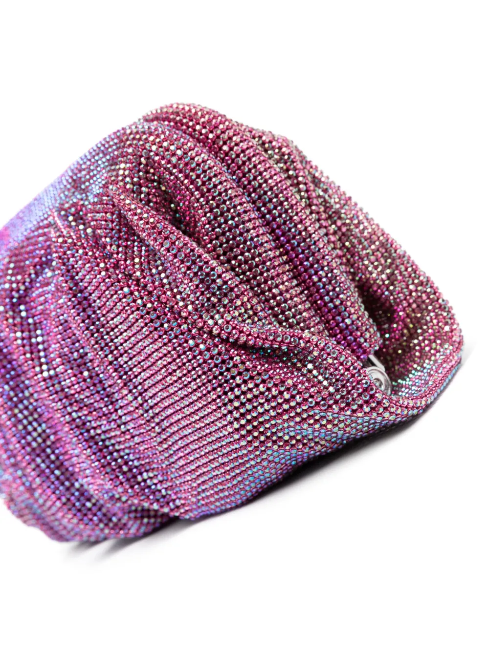 Benedetta Bruzziches Venus clutch verfraaid met stras Roze