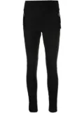 Thom Krom zip-pocket high-waisted leggings - Black
