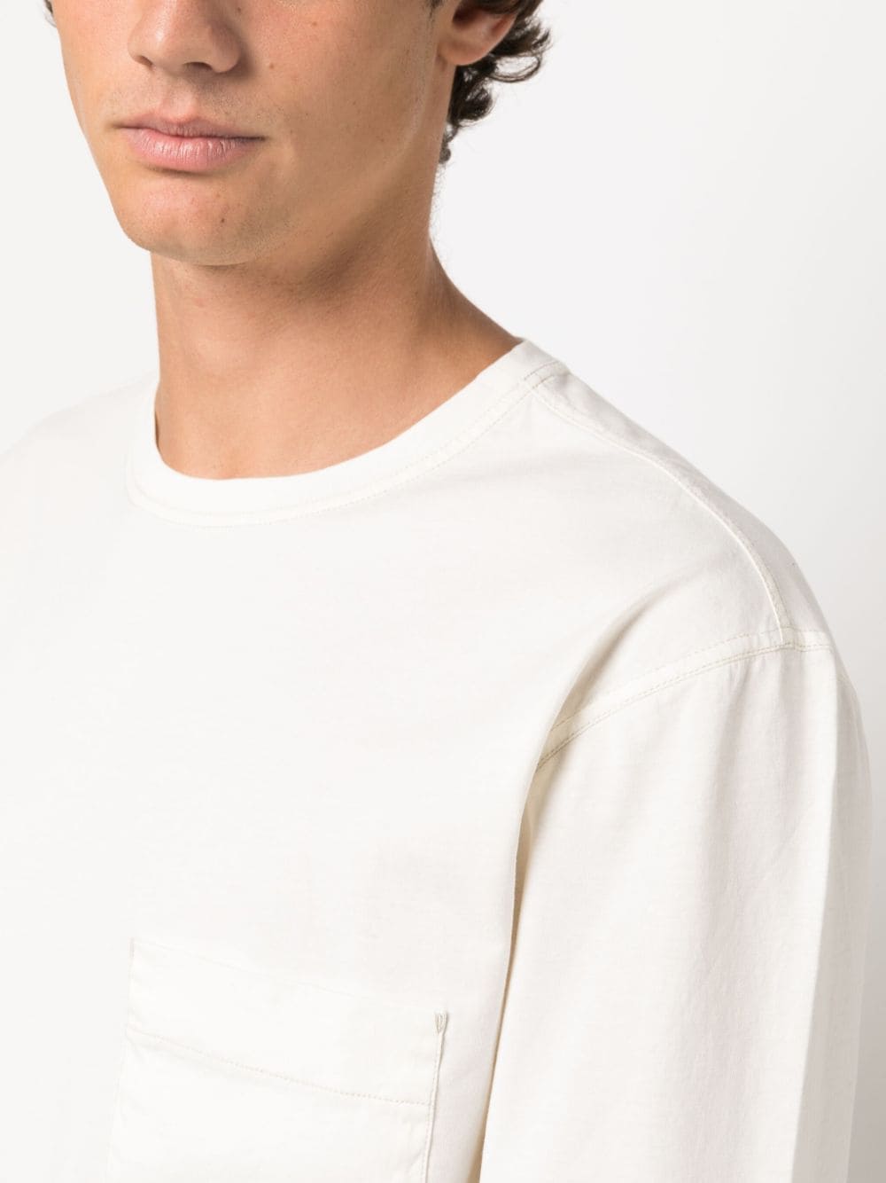 LEMAIRE long-sleeve Cotton T-shirt - Farfetch