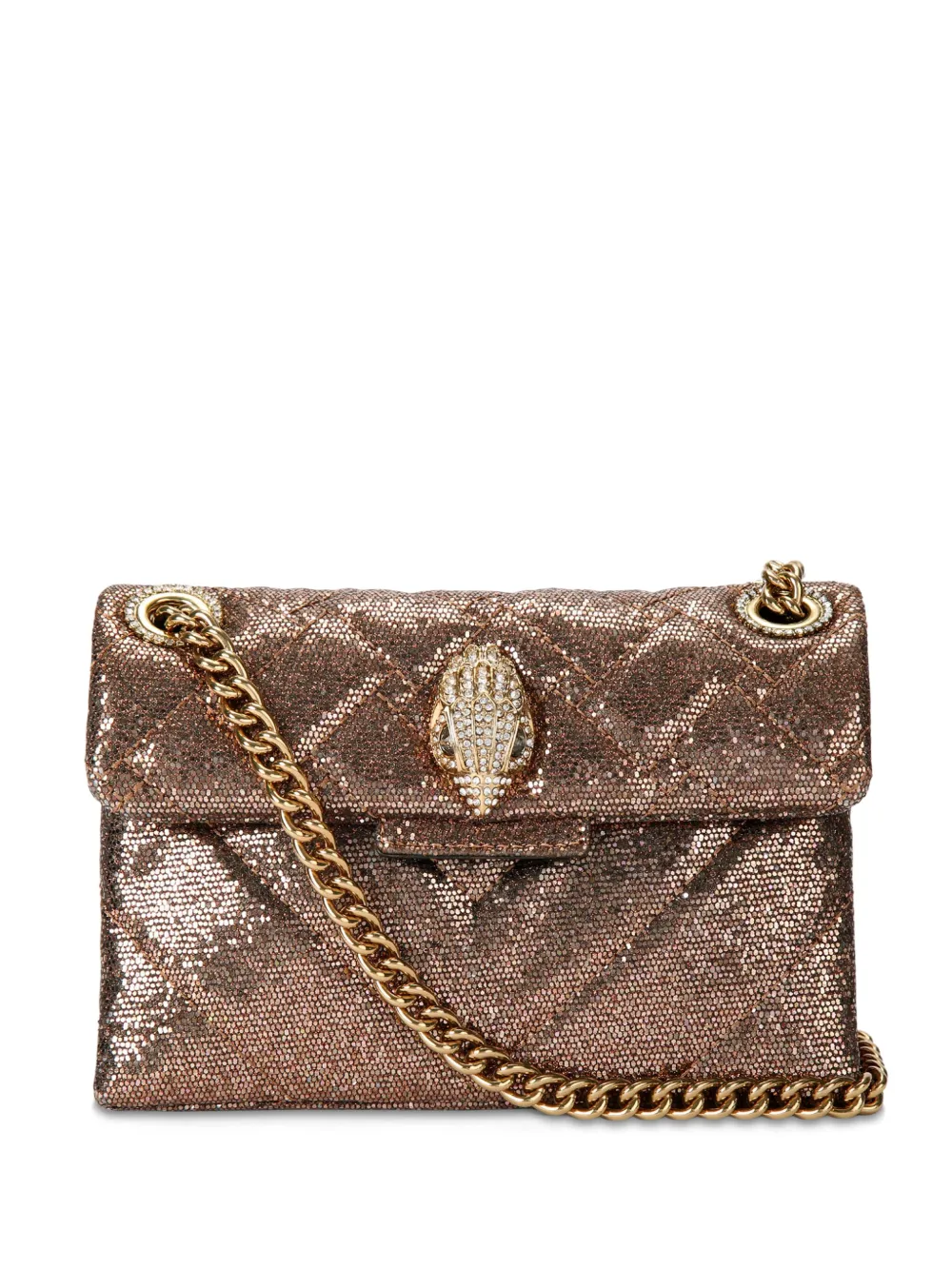 Kurt Geiger London Mini Kensington Lurex Shoulder Bag Farfetch