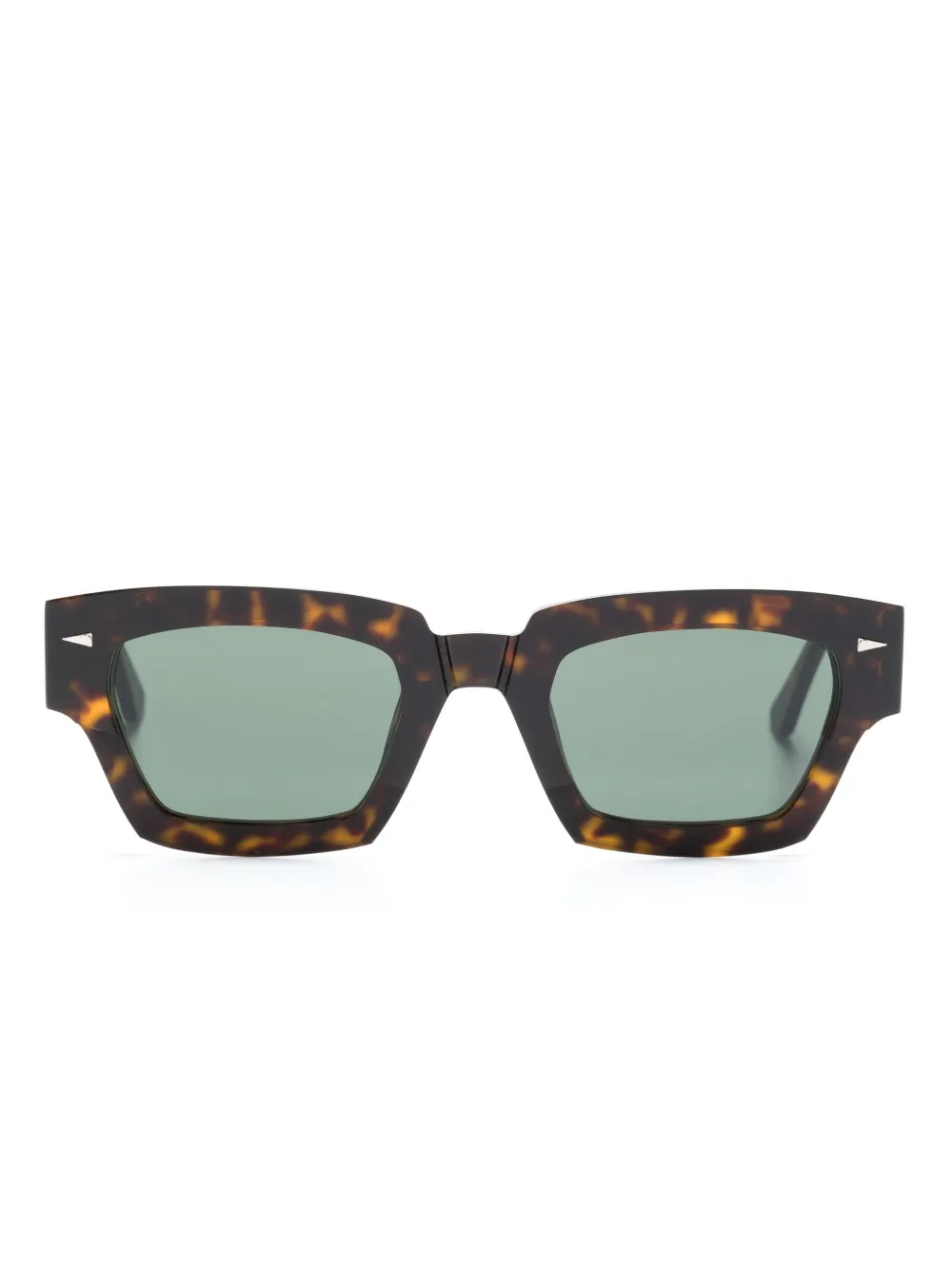 Ahlem Magenta square-frame sunglasses - Marrone