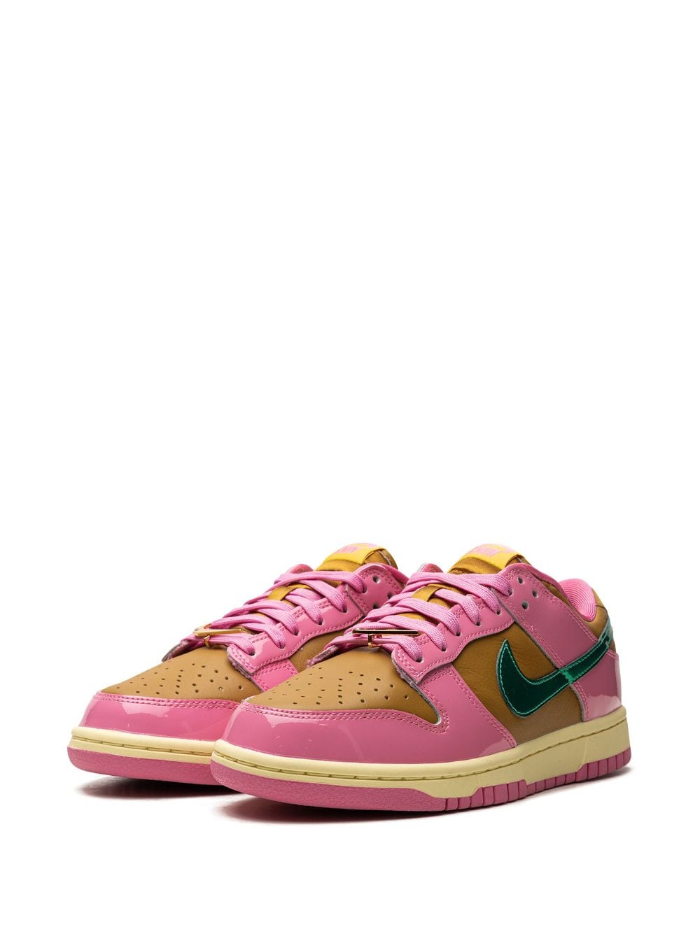 Shop Nike Dunk Low "parris Goebel" Sneakers In Pink