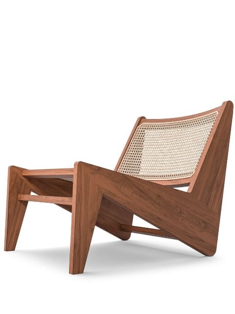 Cassina Kangaroo wooden armchair