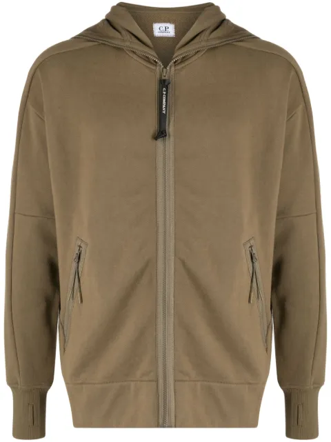 C.P. Company Diagonal Raised fleece zipped jacket