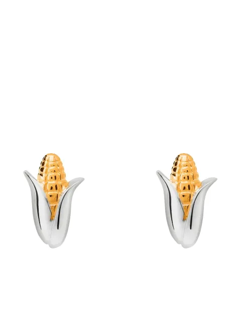 TANE México 1942 Corn Cob vermeil cufflinks