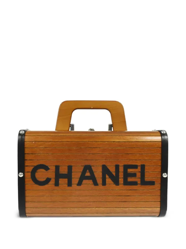 CHANEL Pre-Owned 1995 ココマーク バニティバッグ | ブラウン