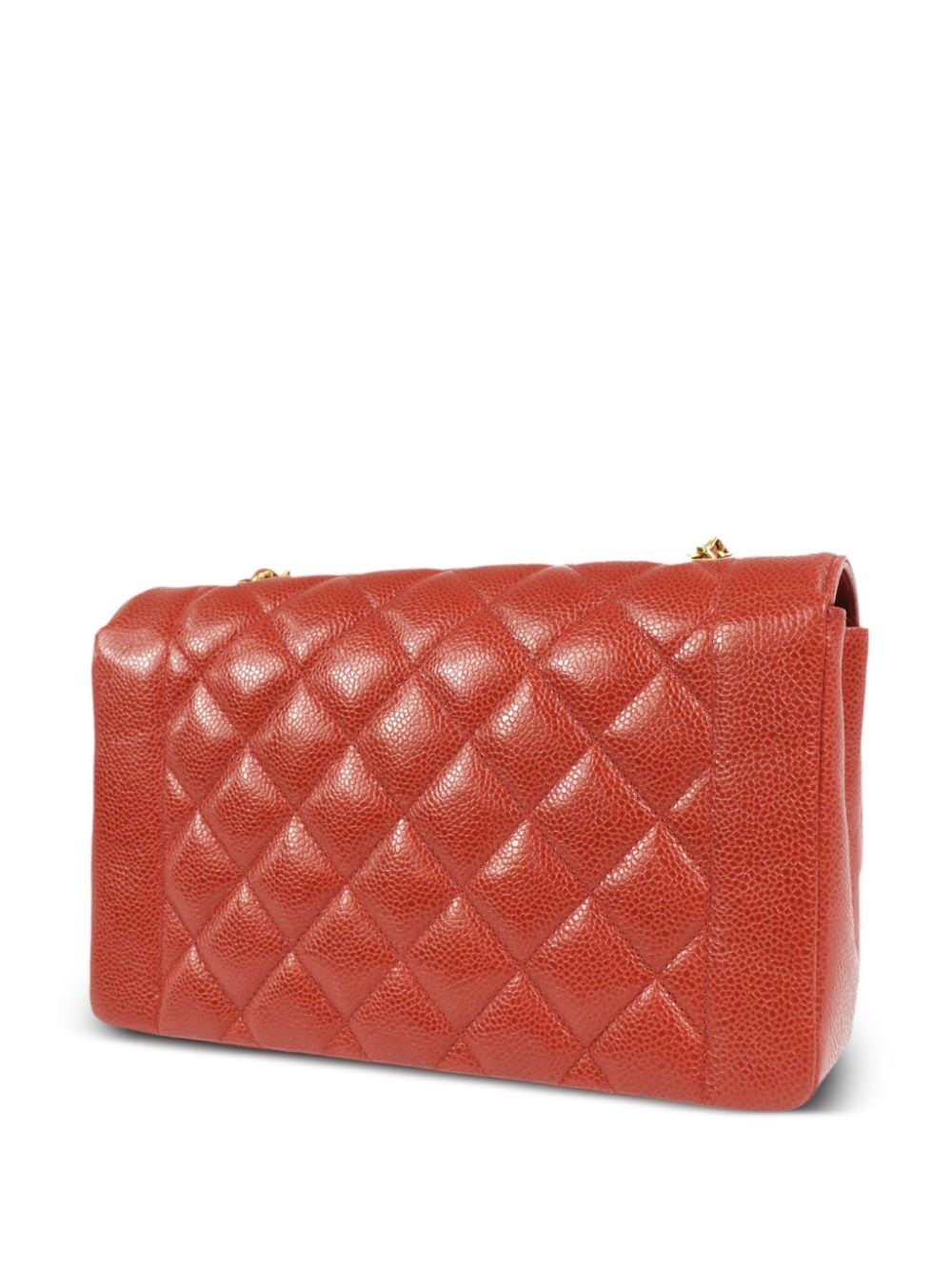 CHANEL Pre-Owned 1992 pre-owned Diana schoudertas - Rood