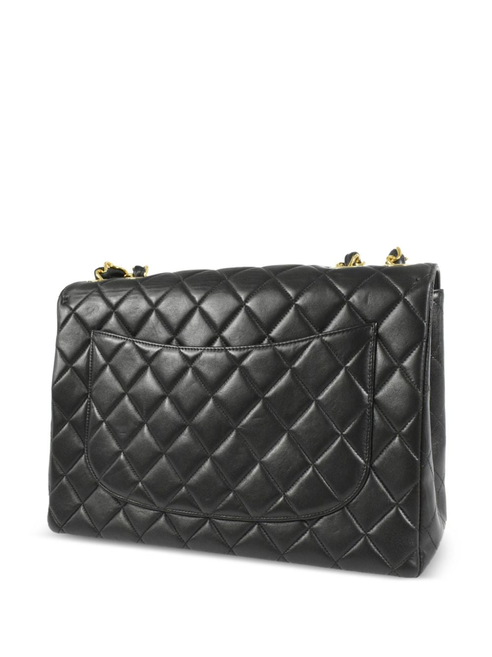 CHANEL Pre-Owned 1997 Jumbo Classic Flap schoudertas - Zwart