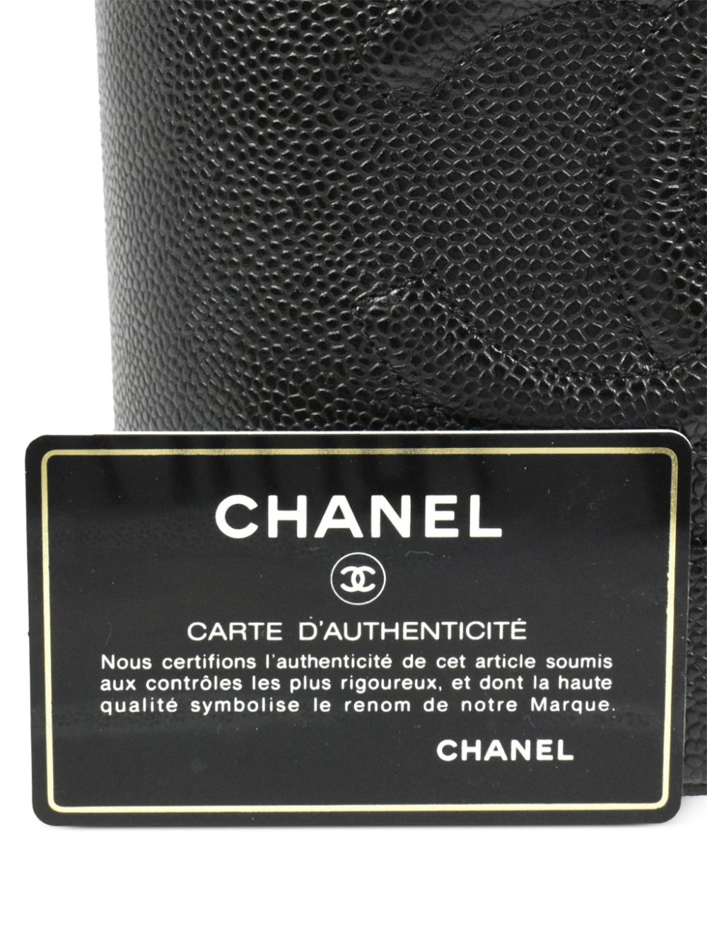 CHANEL 2002 CC stitch vanity handbag Women