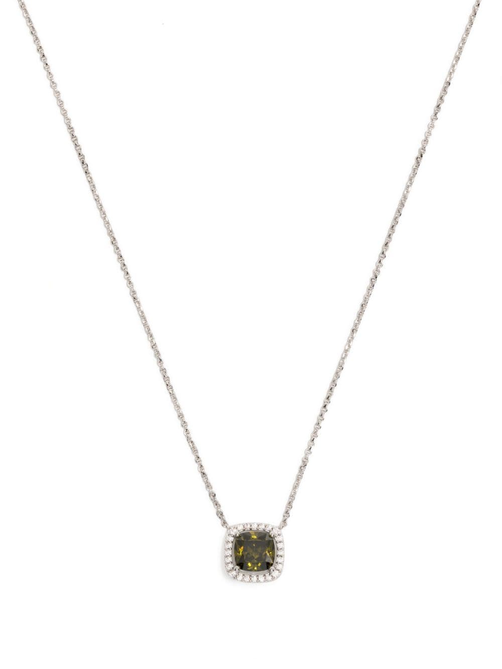 square-pendant necklace
