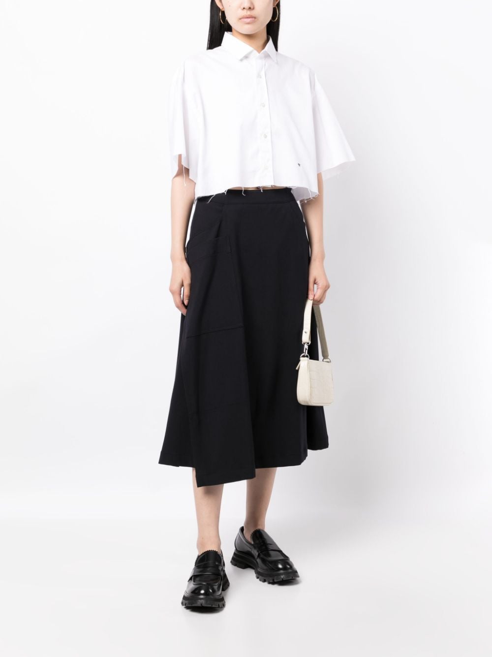 Image 2 of STUDIO TOMBOY layered-design full skirt