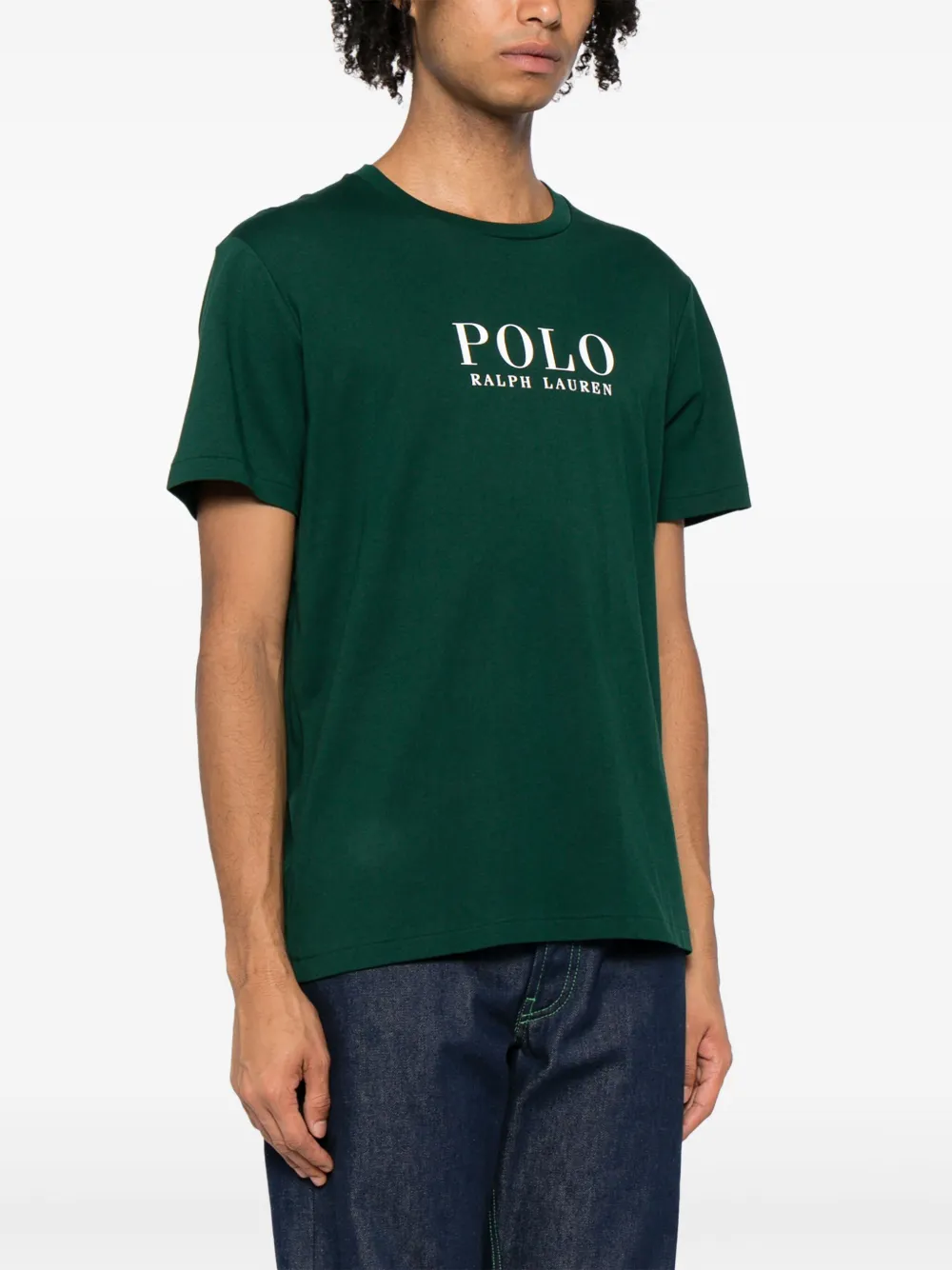 Polo Ralph Lauren T-shirt met logoprint Groen