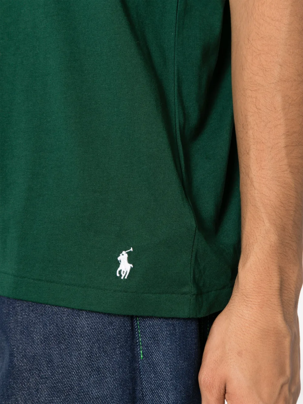 Polo Ralph Lauren T-shirt met logoprint Groen