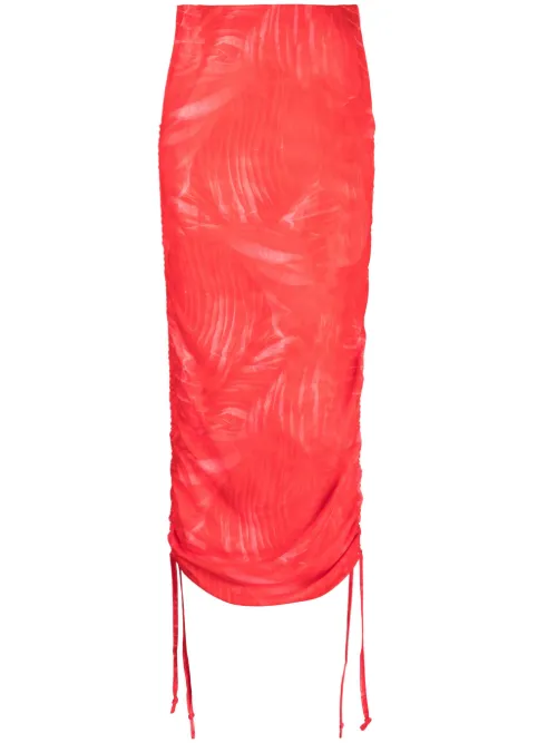 Jupe froncée à taille haute - CANNARI CONCEPT - Modalova