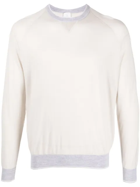 Eleventy round-neck wool jumper